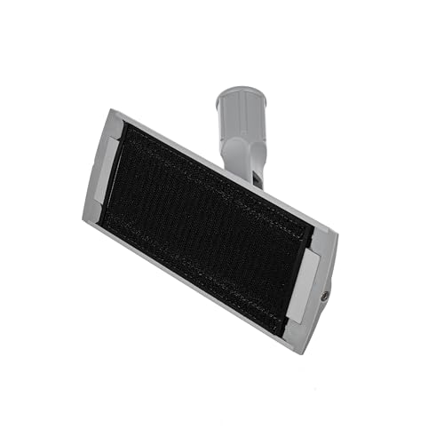 Image of Unger Commercial Aluminum Pad Holder, 9.5-Inch, Swivel Head for Easy Window Cleaning, Full Hook & Loop Fastener Backing, Ideal for Window and Glass Surfaces, Case of 5 - PHH20