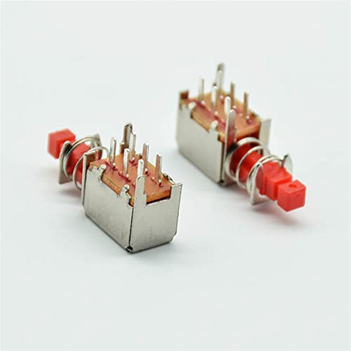 Interrupteur à bascule 6 pin SKEPPY autobloquant double rangée x10 - 3