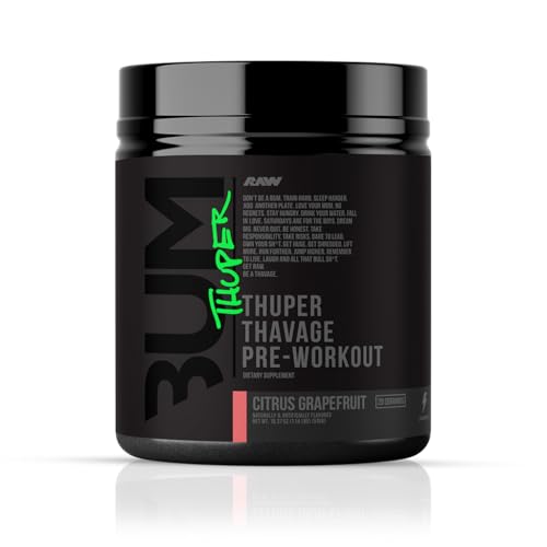 Viaje Y Protección, Tools Raw Cbum Thuper Thavage Pre Workout Pre Entreno 20 Servicios Sabor Citrus Grapefruit