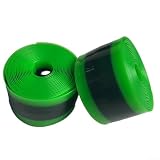 Confezione da 2 strisce protettive per pneumatici in TPU per bici 700C 26 27.5 29 pollici Road Mountain per ghiaia grasso per bici Anti Snap Camera d'aria Guard resistente all'usura nastro (38 mm