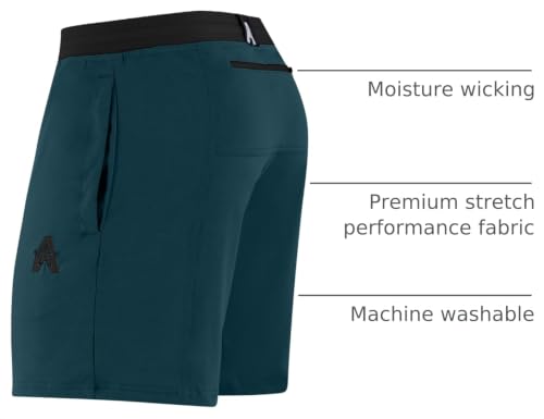 Image of Anthem Athletics Men's Gym Shorts with Pockets - Running, Walking & Cross-Training Workouts - 5 inch 7 inch 9 inch