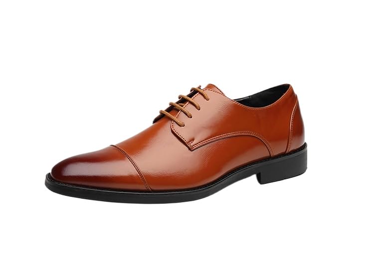 Classic Gentleman Oxfords Parker Finch, Men's Classic Gentleman Oxford Shoes Premium Leather Comfortable Breathable British Leisure Business