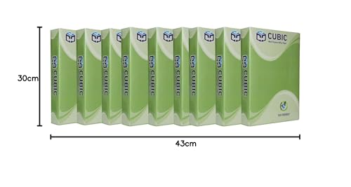 Image of Cubic Multipurpose White Copier Paper 70 Gsm - A4 | 500 Papers Per Ream | 9 Reams