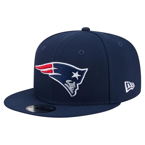 New Era Mens Navy New England Patriots 9FIFTY Snapback Hat