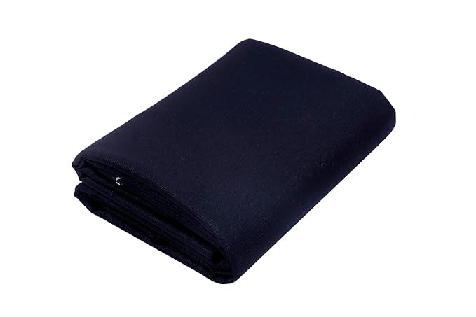 vneed Men Black Unstitched Pant Fabric, Solid Cotton Blend, 1.30 Meter-picture-47