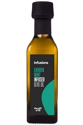 The Gift of Oil Aceite de oliva infusado de menta de jardín 100 ml