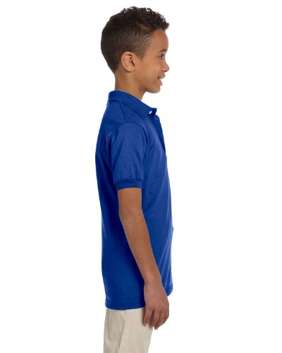 Jerzees Boys' SpotShield Short Sleeve Uniform Polo (2-Pack)3