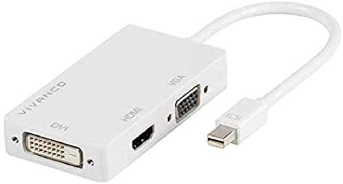 Mini DisplayPort Vivanco cable adaptador de pantalla para monitor externo y proyector digital