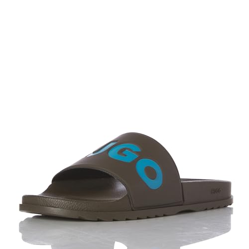 Image of HUGO mens Big Logo Slide Sandals