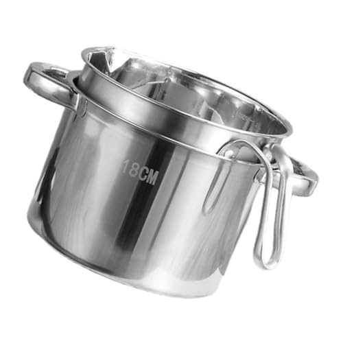 NAMOARLY Melting Pot Candy Melts Fondue Pot for Chocolate Fondue Easy Clean Compact Design