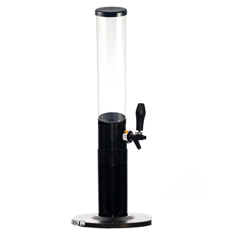 MU Bierturm, Bier Kass Dispenser Dispenser Mit 5,0 L Biergläsern Barrel Alkohol Weingießer Getränke Spender Bar Werkzeuge Für Home Xxxl