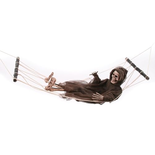 Hammock Reaper Standard Fun World Lazy Bones 64 pouces décoration Halloween - 2