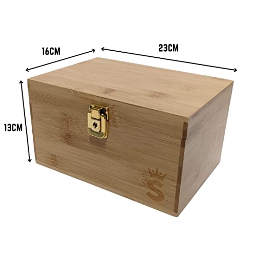 SMO T4X Deluxe Smokers Rolling Box - High Grade Lockable Storage - Supreme Station with Removable Roll Tray - Image 2