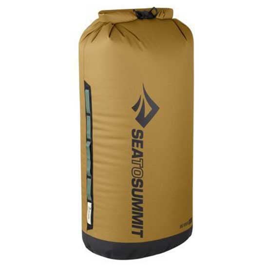 Image of Sea to Summit Big River Dry Bag, Heavy-Duty Dry Storage, 13 Liter, Gold Brown