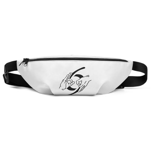 Sacoche homme banane streetwear noir compact et tendance unisexe