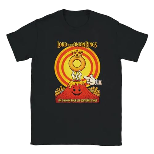 T-Shirt Humour Onion Rings parodie confortable contre les looks banals