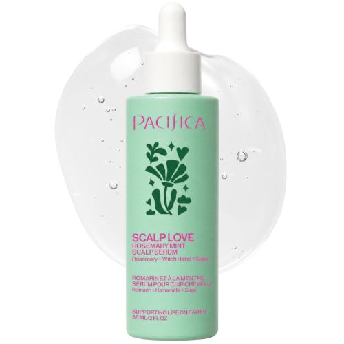 Pacifica Scalp Love Rosemary Mint Serum - Dry, Flaky, and Itchy Scalp Serum, Hydrating...