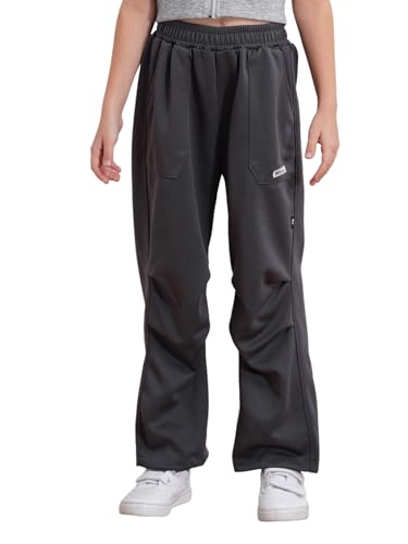 easyforever Kids Boys Girls Joggers Sweatpants Casual Cargo Pants Elastic Waist Athletic Workout Sports Dance Trousers - Main Image