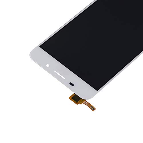 Image of LCD Screen Display with Digitizer Touch Panel Without Bezel Frame Compatible with Asus Zenfone 3s Max ZC521TL(White)