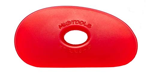 Mudtools Polymer Rib - Shape 0, Red/Very Soft