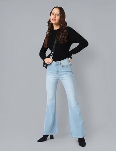 Image of KOTTY Womens Denim Jeans | Easy Fit Comfort | Stylish