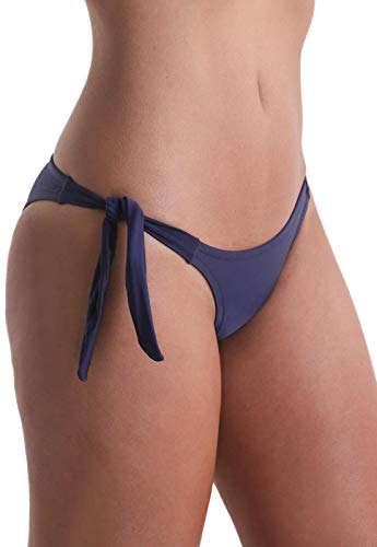 Calcinha Biquíni Avulso Laço Orquídea - Azul Marinho - GG