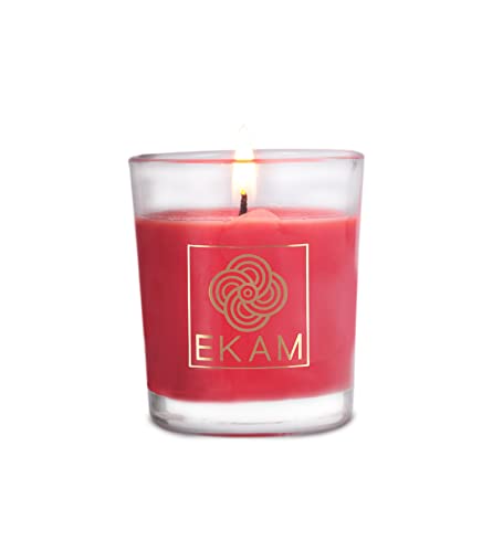 Image of EKAM Cinnamon Scented Votive Candle - 40 Grams Each - 10 Hours Burn Time - Ideal for Diwali, Home Decor & Gifting