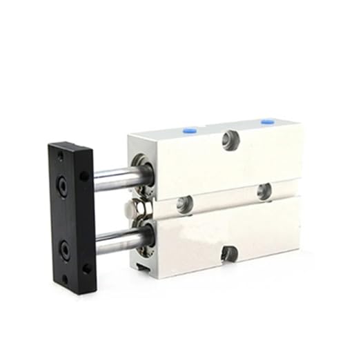 Vérin pneumatique double tige TTN10 à course ajustable fluide - 3
