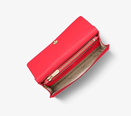 MICHAEL-Michael-Kors-Saffiano-Leather-3-in-1-Crossbody-Clutch-Coral - Sparfuchs24.io - Preisvergleich & Top Angebote Online