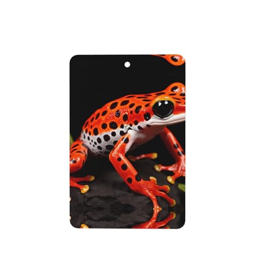 Phayah 6 Pz Deodoranti per Auto Appeso Arancio Albero Rana Modello Lavanda Profumo Compresse di Lunga Durata Profumo Profumo Profumo Carta