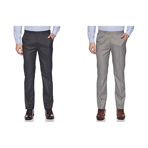 Image of Hang & Wear Men's Slim Fit Formal Trousers