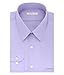 Van Heusen Men's Big Fit Dress Shirt Poplin Solid (Big and Tall), Lavender, 18.5