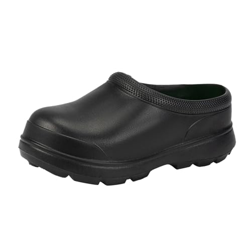 Zapatos de Chef Zuecos Antideslizantes Zapatos de Trabajo Zapatos de Chef para Hombres Zapatos de Cocina Zapatos de Chef para Mujeres Zapatillas Tenis Hombre Oferta (Black, 38)
