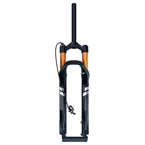 Mountainbike-Federgabel 26/27,5/29 Zoll, Luftfederung 1 1/8" (gerade/konisch), Federweg 120 mm, Scheibenbremsen, Fahrrad-Vorderradgabeln 9 x 100 mm, Schnellspanner, manuelle/ferngesteuerte Zugstufend