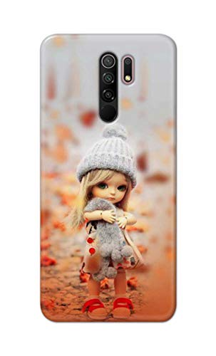 Image of PRINTFIDAA Doll Cute Girl Amazing Beauty Little Kid Child Playing Hard Back Cover for Redmi 9 Prime /Poco M2 / Poco M2 Reloaded Back Cover -(P6) KAT1001