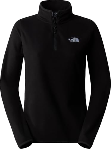 The North Face NF0A855M4H01 100 Glacier 1/4 Zip Sweatshirt Mujer TNF Black-NPF Tamaño M
