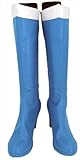 JushCos New Comic World Cosplay Boots Boot Shoes Shoe made for Sailor Mercury