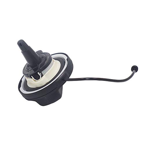 Honeytecs Tampão preto 16117222391 da tampa do enchimento do tanque de gás do combustível para BMW E