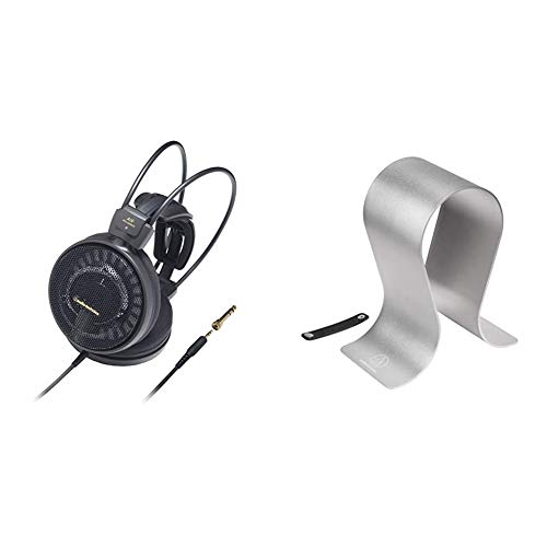 audio-technica �G�A�[�_�C�i�~�b�N �I�[�v���^�w�b�h�z�� ATH-AD900X+audio-technica �w�b�h�z���X�^���h �A���~ �����^�C�v AT-HPS700