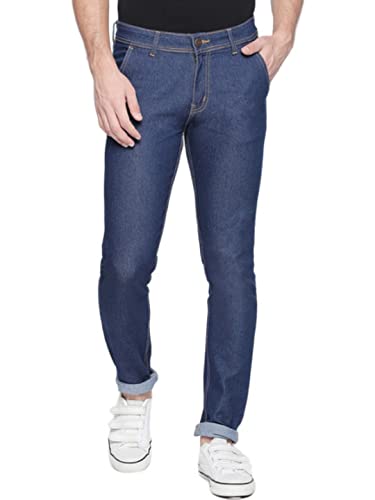 Image of HIGH Star Men Blue Slim-Fit Stretchable Jeans