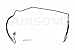 Sunsong 3402472 Power Steering Pressure Line Hose Assembly
