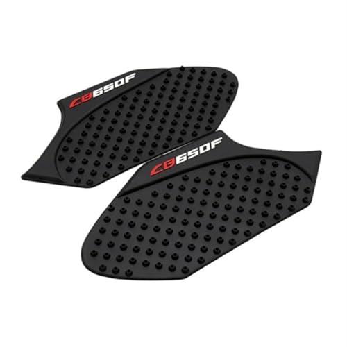 Coussinet latéral pour réservoir carburant CB650F 2014-2017 grip genou noir