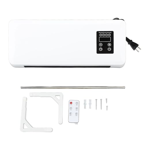 La Mejor Recopilación de Calentador de Pared Electrico Top 10. 43 Calentador de Pared Eléctrico de 1500 W, Calentador de Espacio de Calefacción Rápida con Control Remoto, Rejilla de Secado de Toallas, para Baño, Todo el año. (EE. UU. ENCHUME...