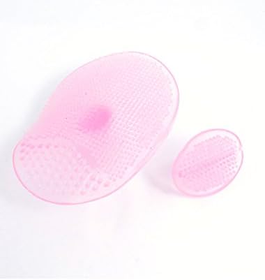 Ruilogod Soft Silicone Blackhead Remover Facial Cleansing Pad 2 in 1 Pale Pink (id: b55 ccf 963 9f4 1b1 image 4