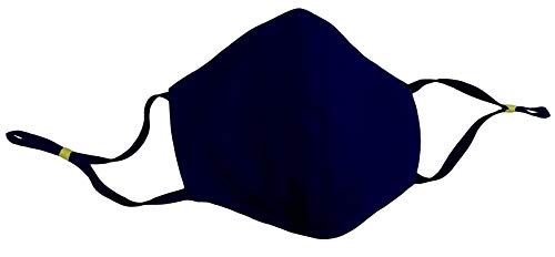 Kit 2 Máscara de Tecido Lavável Tékhne 3 Camadas Alg Premium (Aul Marinho, G - Masculino)