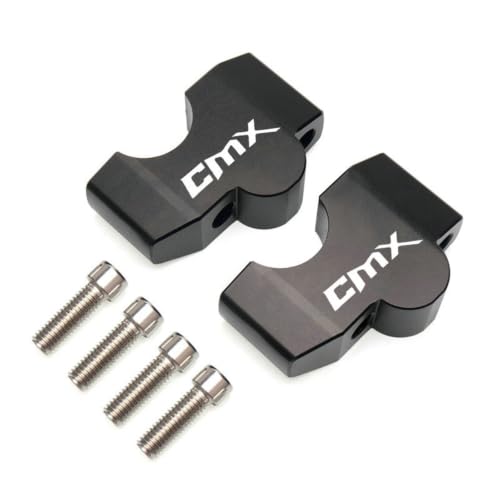 Pince de montage guidon moto Rebel CMX 1100 500 300 rehausseur noir