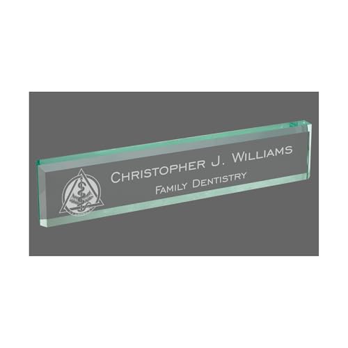 Personalized dentistry desk name plate