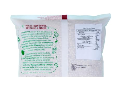 Image of S Siddhagiri's SATVYK THE HEALTH re STORE Jowar (Set of 5-5kg) - Unpolished Sorghum Millet | Desi Jowar | Gluten Free | High Plant Protein & Fiber Rich