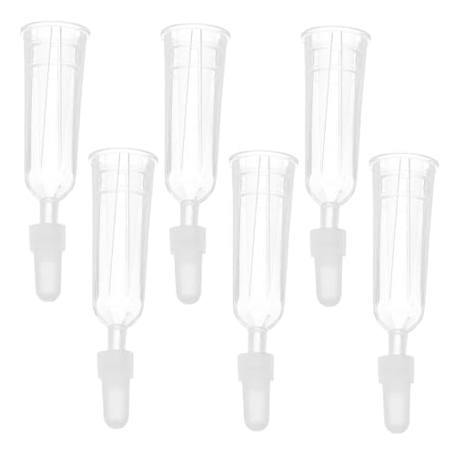WEKADRIN 6 piezas Puntas Tapones Para Ampollas Tpe Transparente Repuesto Dispensador Líquidos Precisión Uso Médico Laboratorio Imagen de WEKADRIN 6 piezas Puntas Tapones Para Ampollas Tpe Transparente Repuesto Dispensador Líquidos Precisión Uso Médico Laboratorio