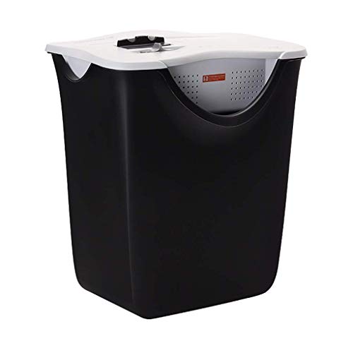 Aktenvernichter, Shredder für Bürobedarf 6 Blatt mit 15 Litern Altpapierkapazität Stummes Querschneiden Klein für das Home Office Level 4